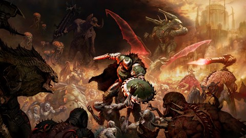 Imagem ilustrativa: DOOM: The Dark Ages completa um ano com DLC 'estilo sequência' no horizonte