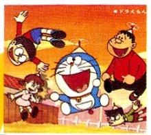 Cena do anime Doraemon