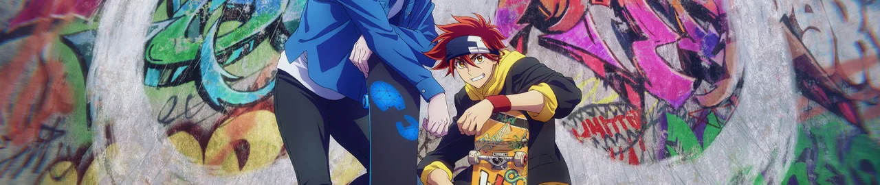 Cena do anime SK8 the Infinity