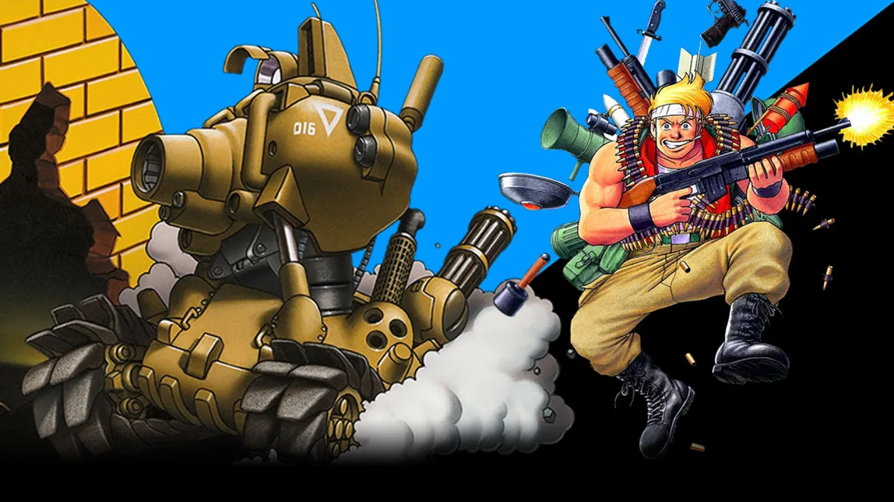 Cena do jogo Metal Slug