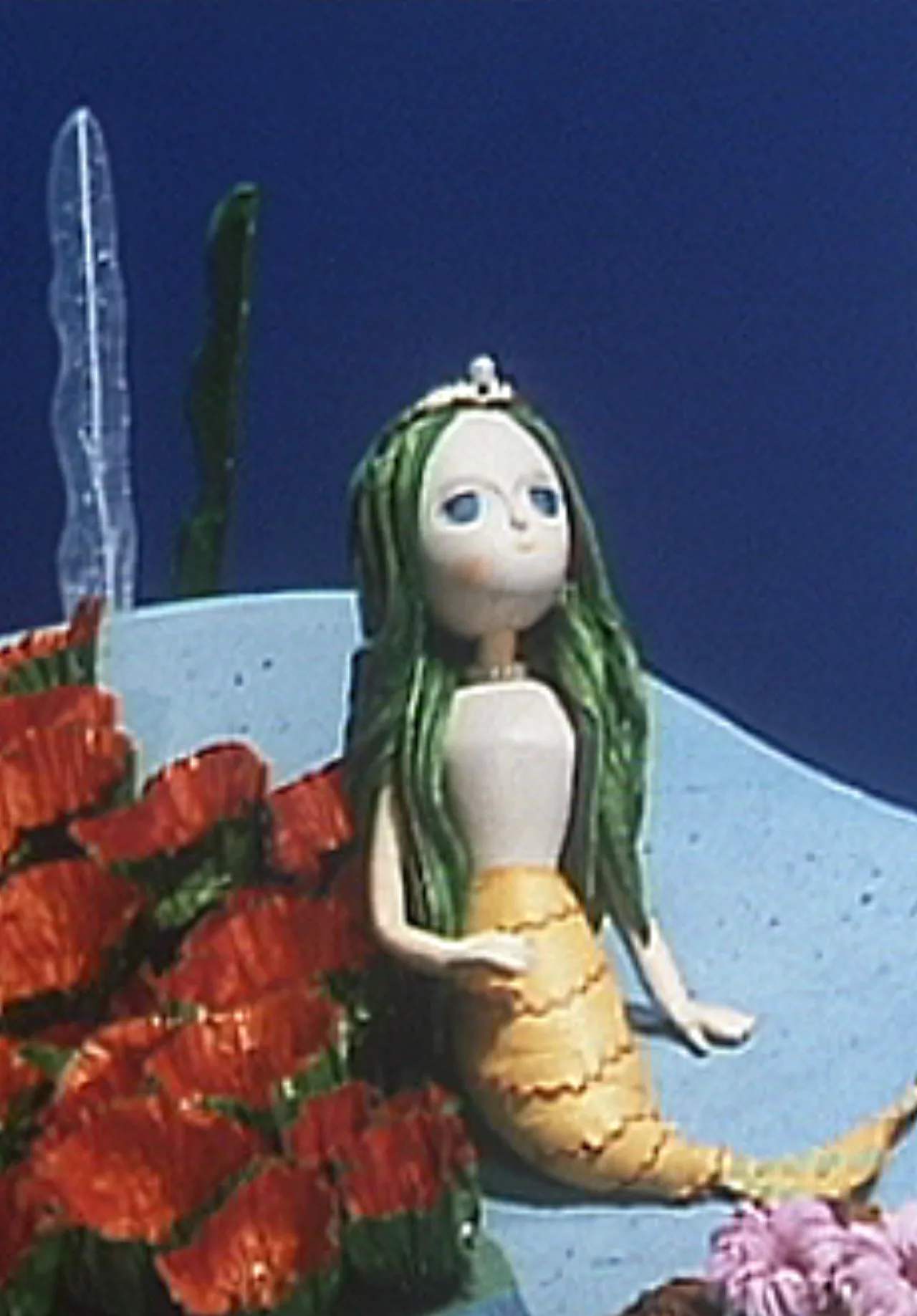 Cena do anime The Little Mermaid