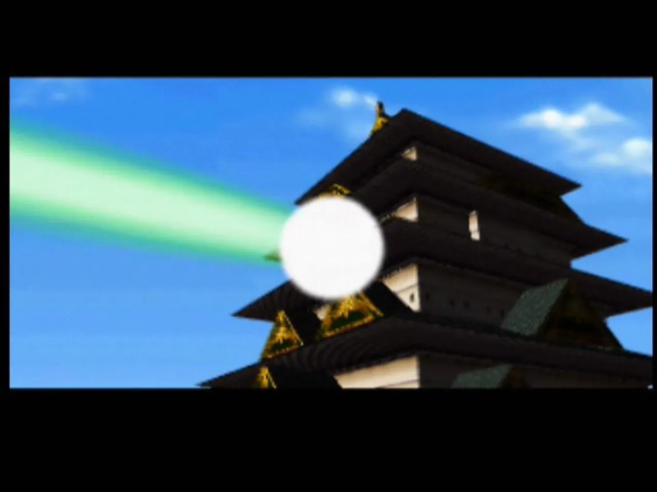 Cena do jogo Mystical Ninja Starring Goemon