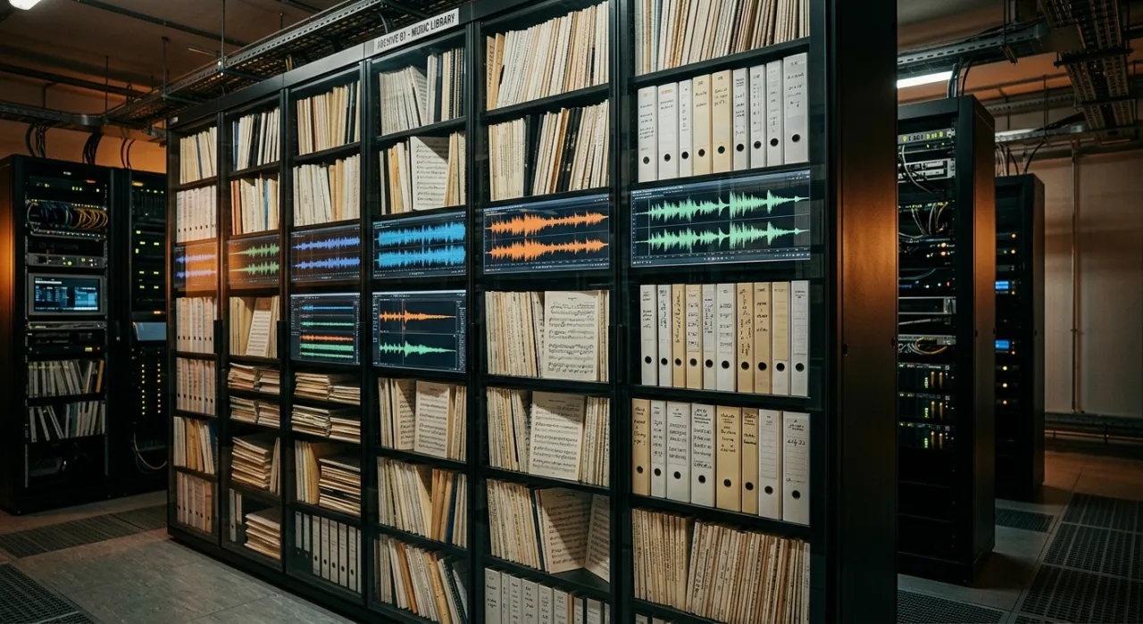 Imagem ilustrativa: The Atlantic publica banco de dados com 12 milhões de faixas usadas em IA musical