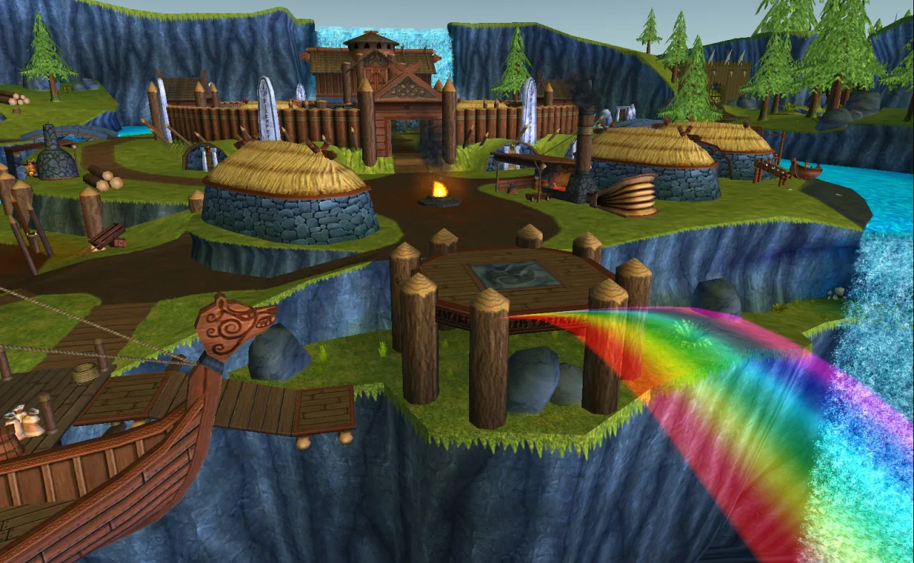 Cena do jogo Wizard101