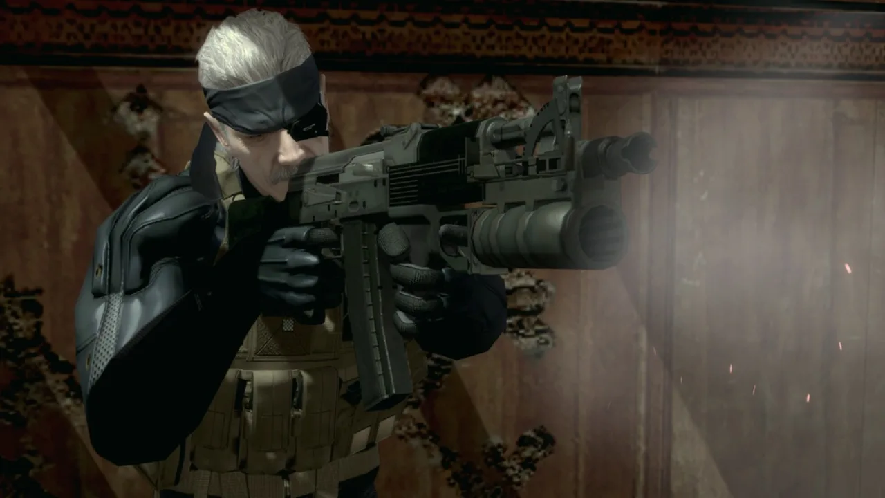 Cena do jogo Metal Gear Solid 4