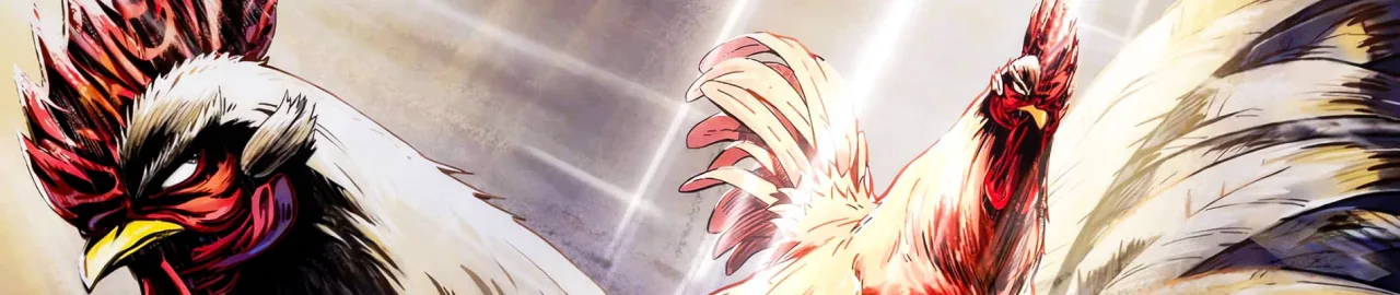 Cena do anime Rooster Fighter