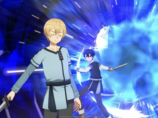 Cena do jogo Sword Art Online