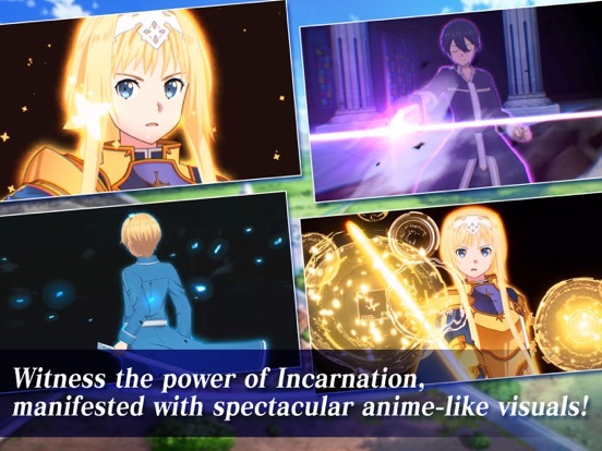 Cena do jogo Sword Art Online