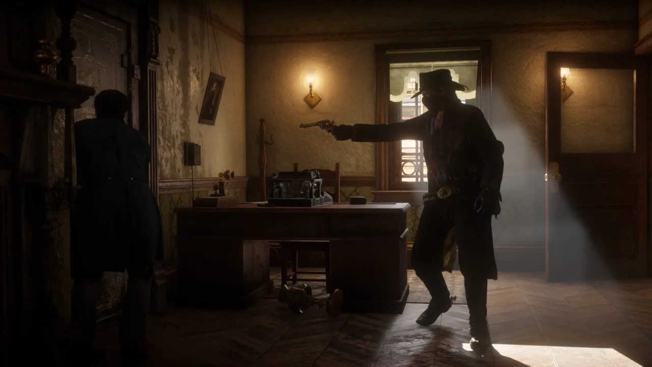 Cena do jogo Red Dead Redemption 2