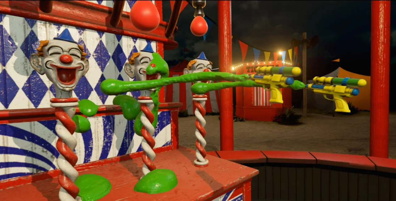 Cena do jogo Nvidia RTX