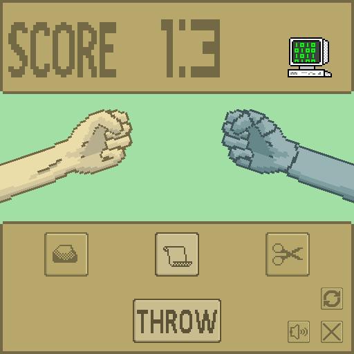 Cena do jogo Rock Paper Shotgun