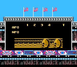 Cena do jogo Tecmo Super Bowl