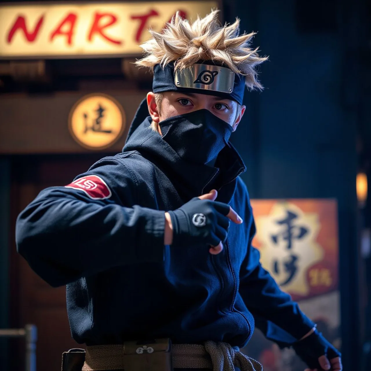 Imagem ilustrativa: Naruto estreia show ninja sem diálogos no teatro Minamiza, Kyoto