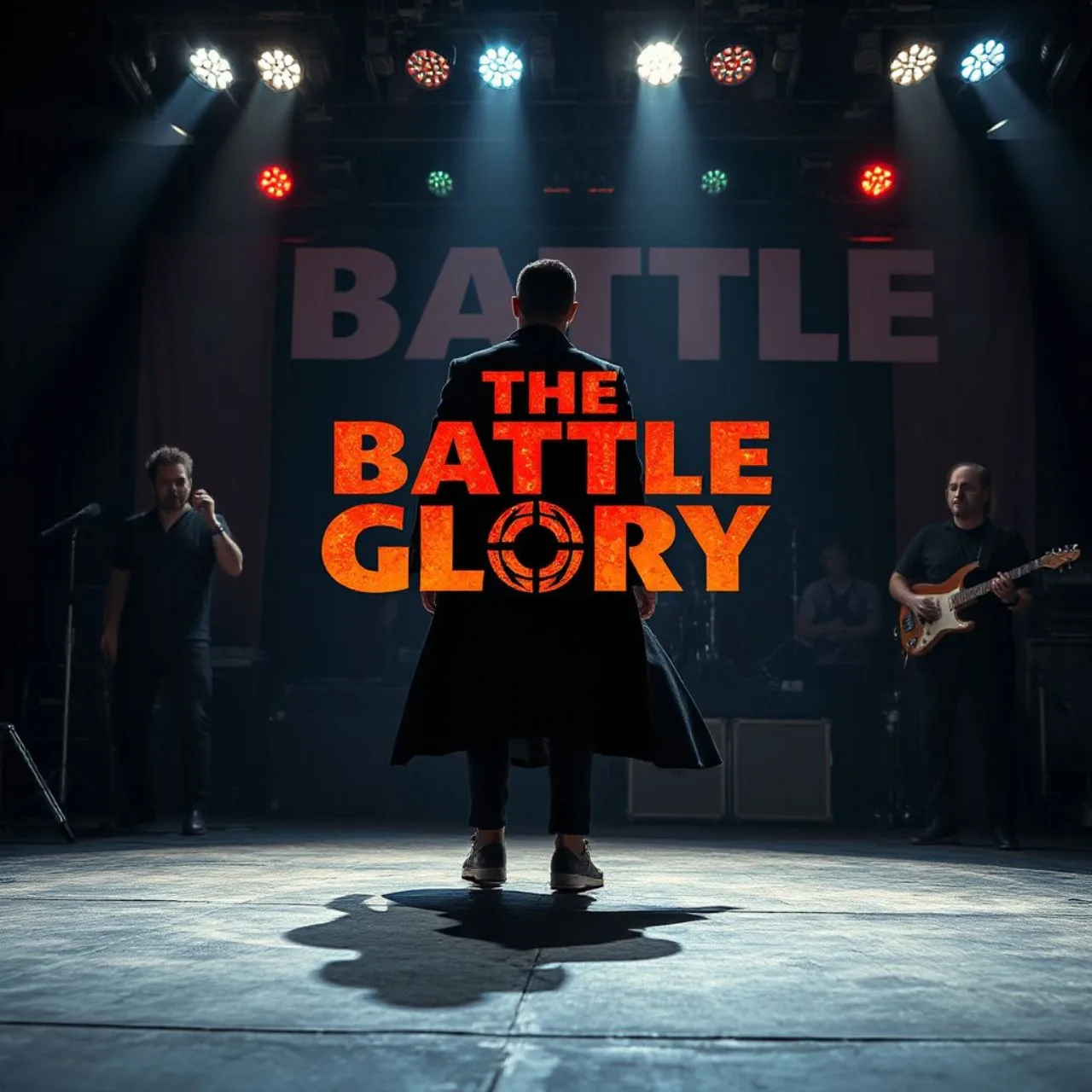 Poster da turnê The Battle for Glory com logo Far East Groove e mapa da Europa destacando cidades da agenda