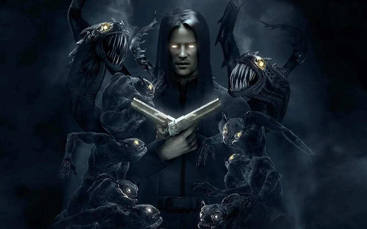 Cena do jogo The Darkness