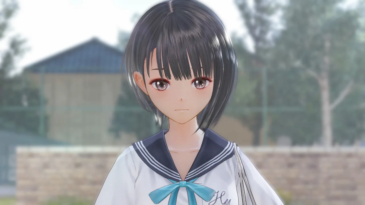 Cena do jogo Blue Reflection