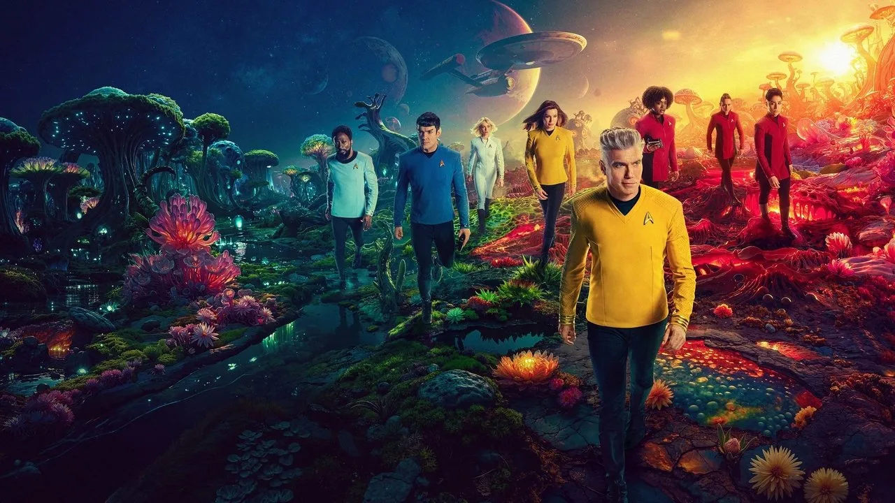 Imagem de Star Trek: Strange New Worlds — Star Trek: Strange New Worlds Temporada 4 destaca bromance entre Kirk