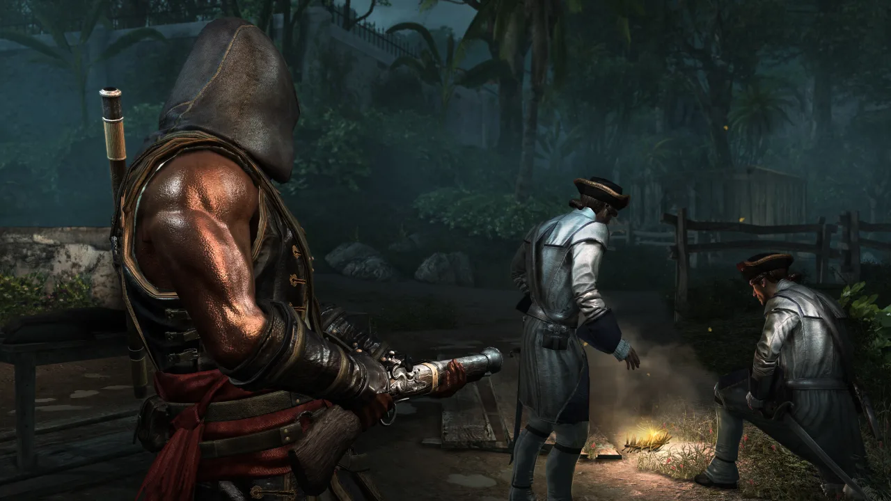 Cena do jogo Assassin's Creed Black Flag Resynced