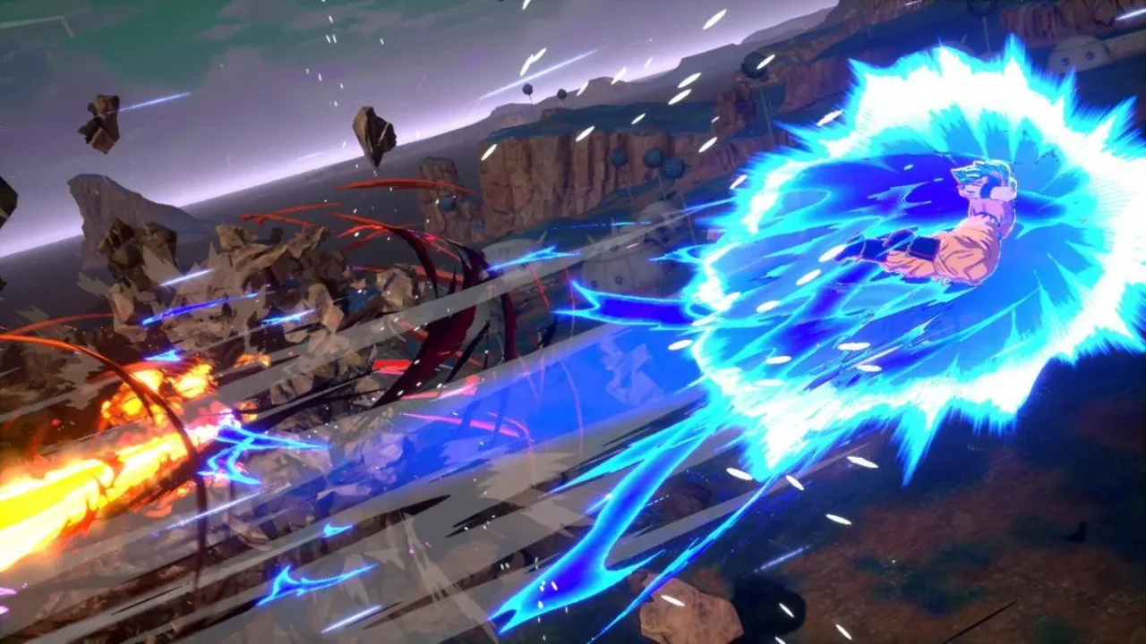 Cena do jogo Dragon Ball: Sparking! Zero