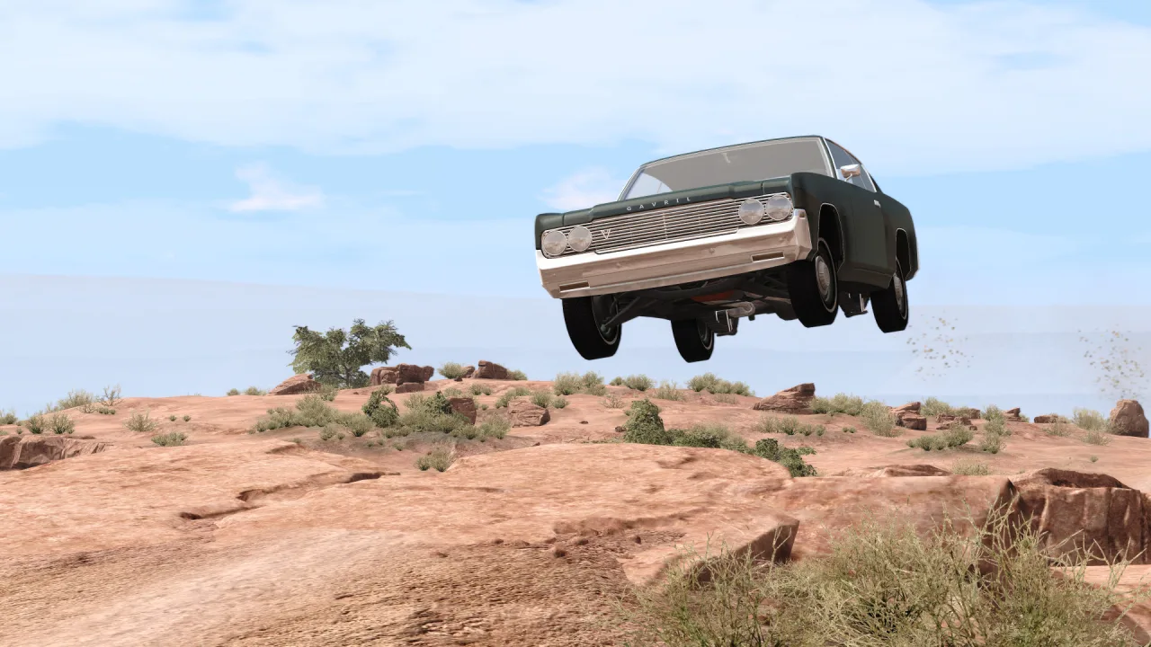 Cena do jogo BeamNG.drive