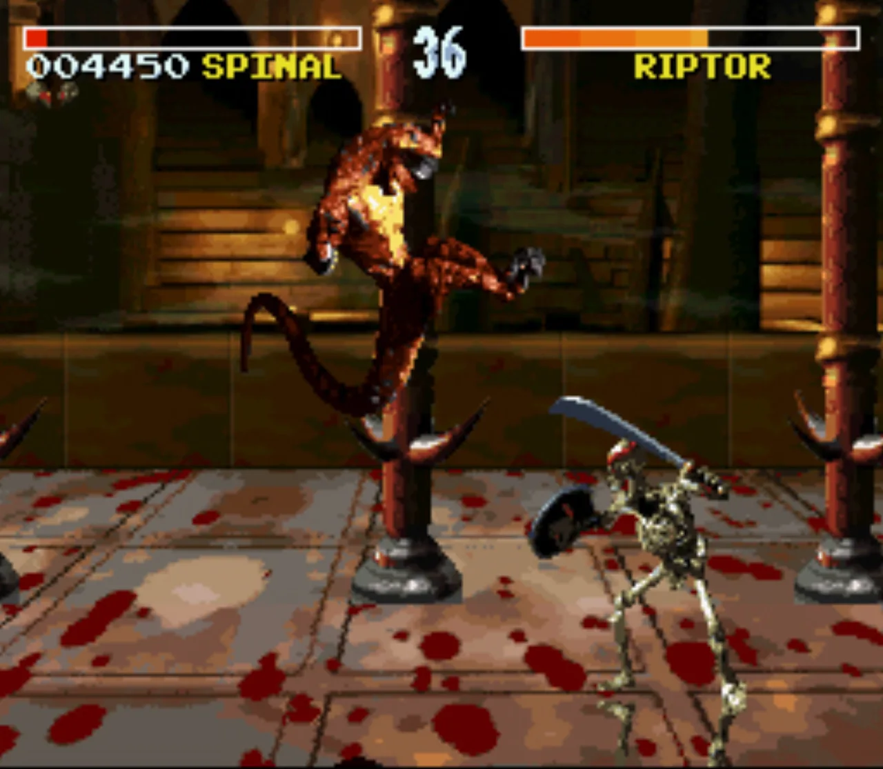 Cena do jogo Killer Instinct