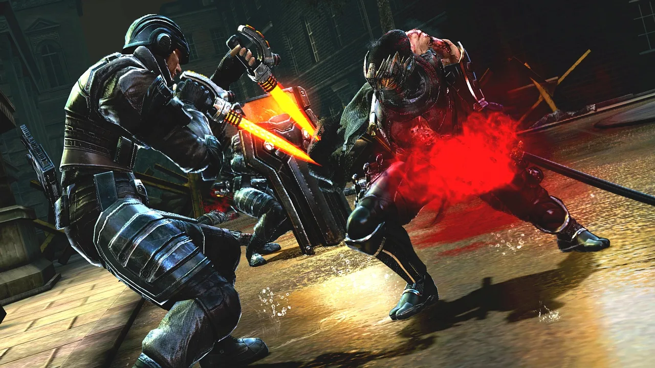 Cena do jogo Ninja Gaiden III