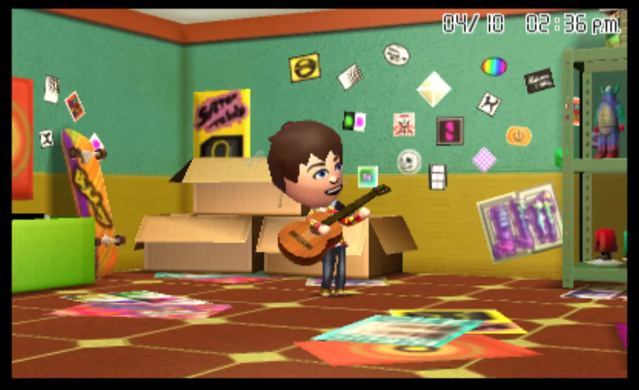 Cena do jogo Tomodachi Life