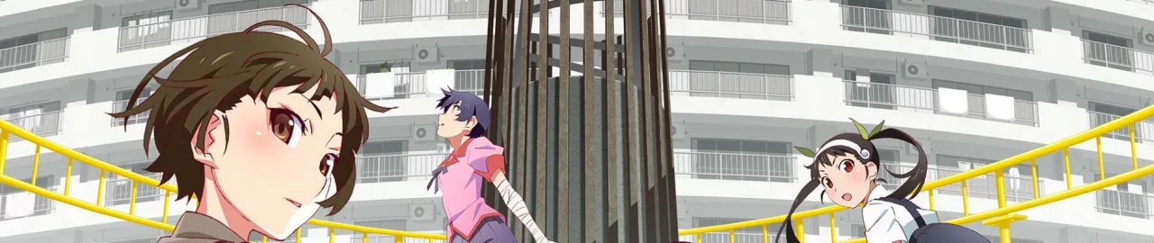 Cena do anime Monogatari Series: Off & Monster