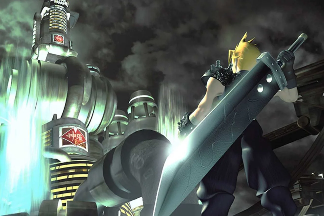 Cena do jogo Final Fantasy VII Revelation