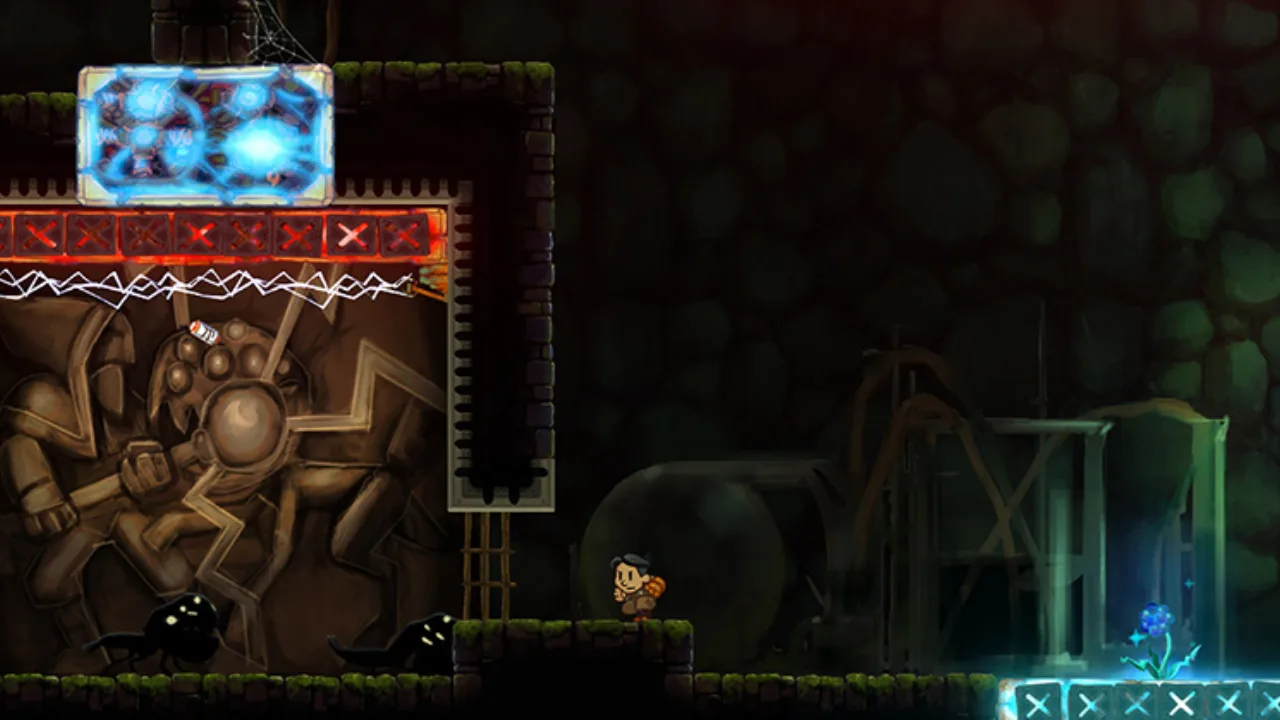 Cena do jogo Teslagrad