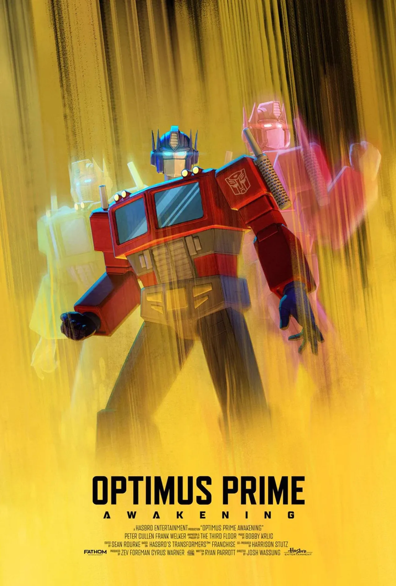 Imagem de Optimus Prime — Optimus Prime: Awakening – curta nos cinemas com a voz de Cullen