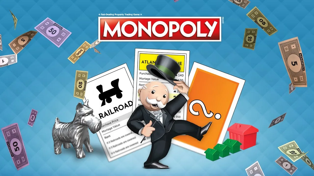 Cena do jogo Monopoly Jr.
