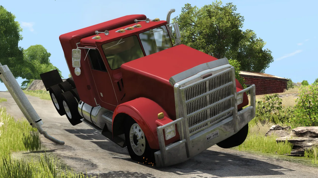 Cena do jogo BeamNG.drive