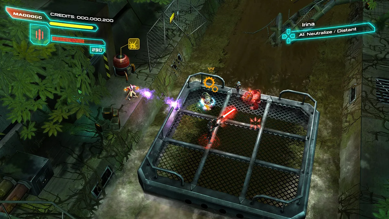 Cena do jogo Cory Barlog