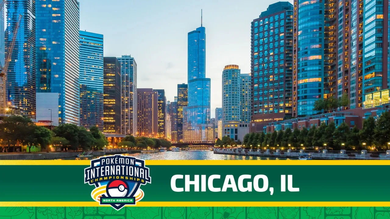 Imagem ilustrativa: Pokemon NAIC 2027: Por que Chicago recebeu o maior torneio da franquia