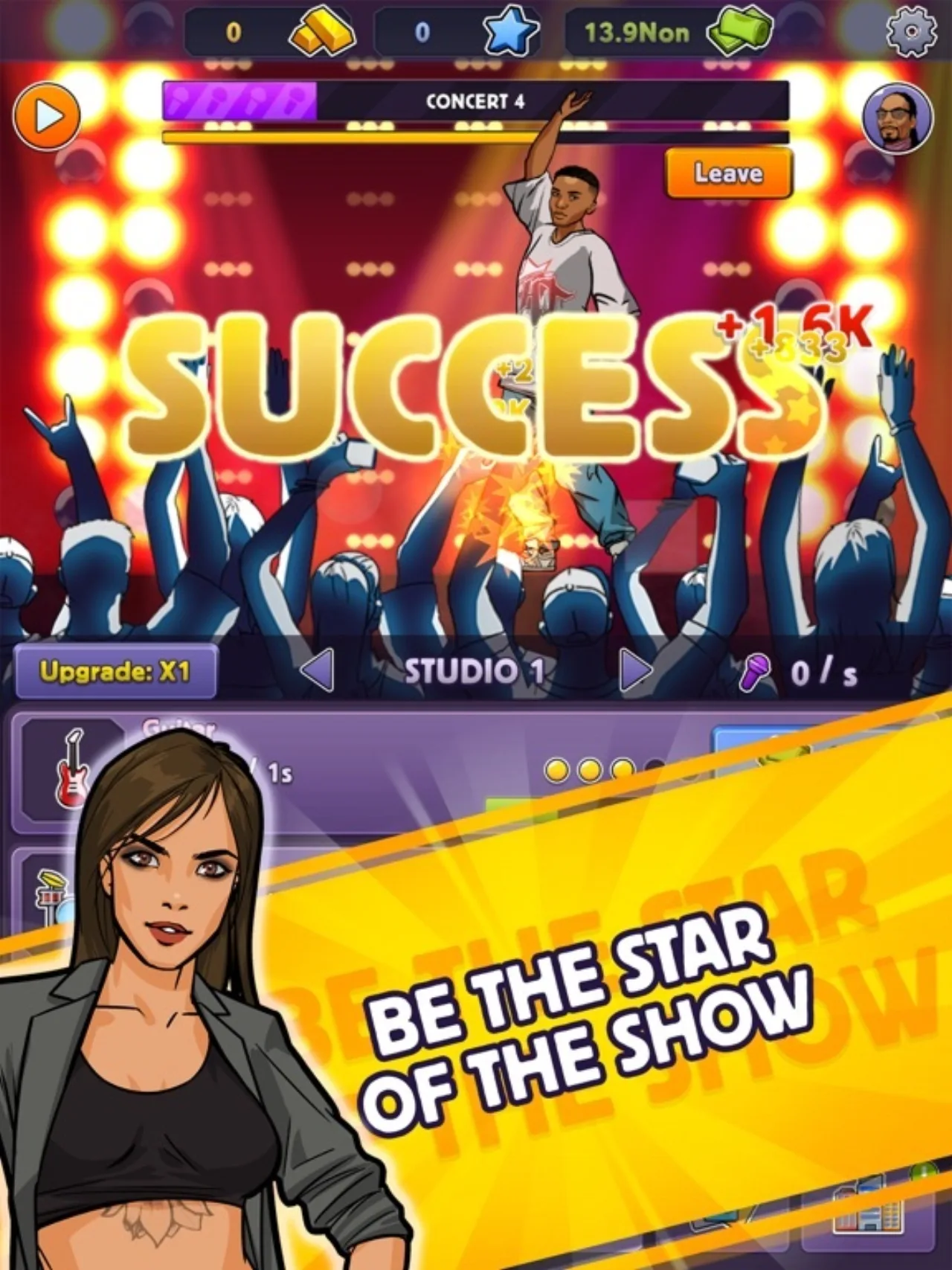 Cena do jogo Snoop Dogg
