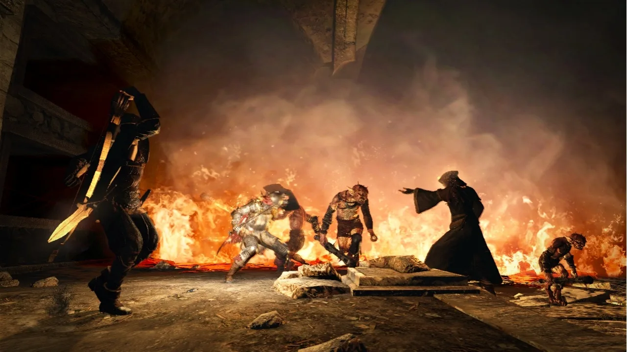 Cena do jogo Dragon's Dogma 2