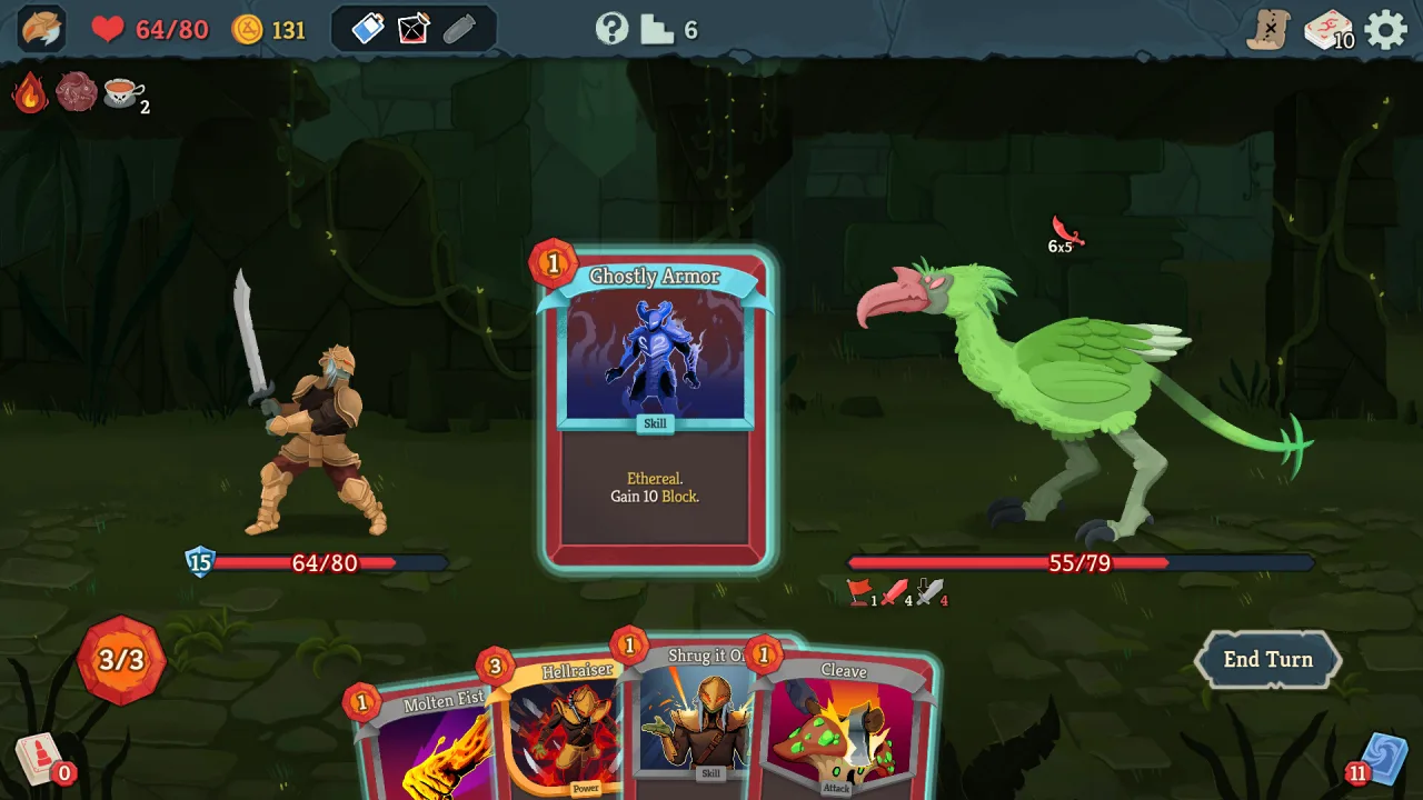 Cena do jogo Slay the Spire 2
