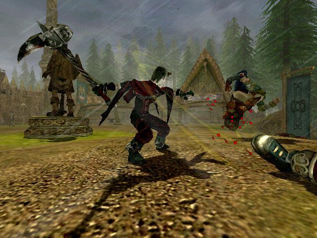 Cena do jogo Fable