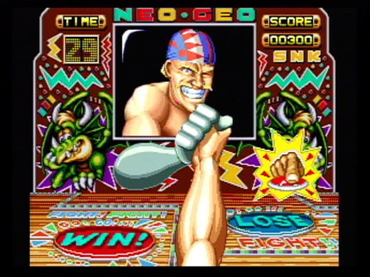 Cena do jogo Fatal Fury