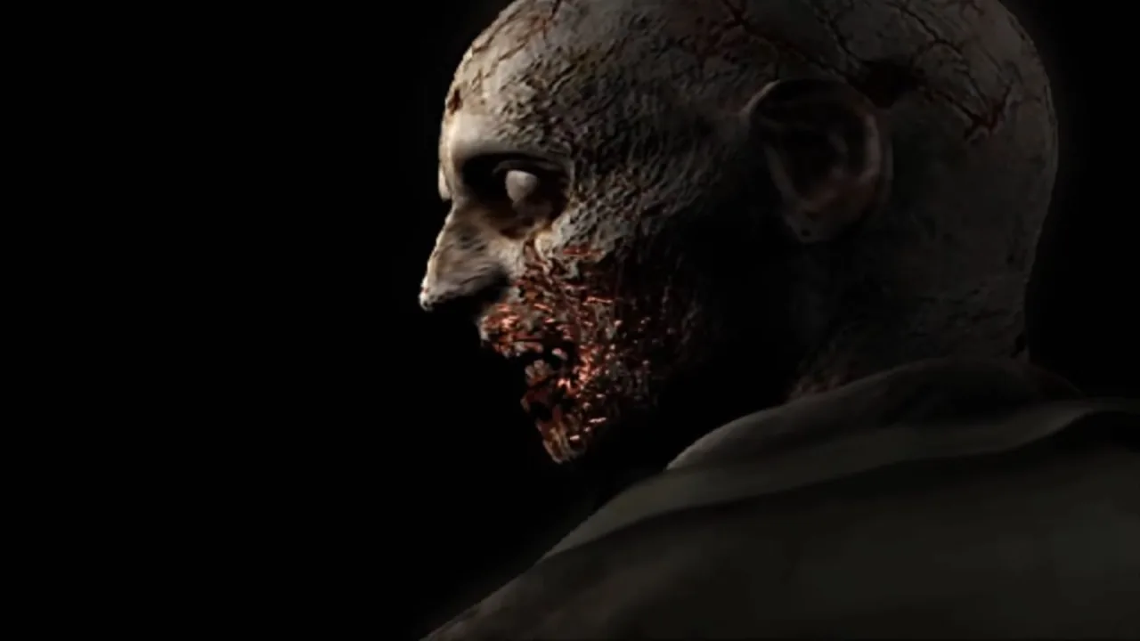 Cena do jogo Resident Evil