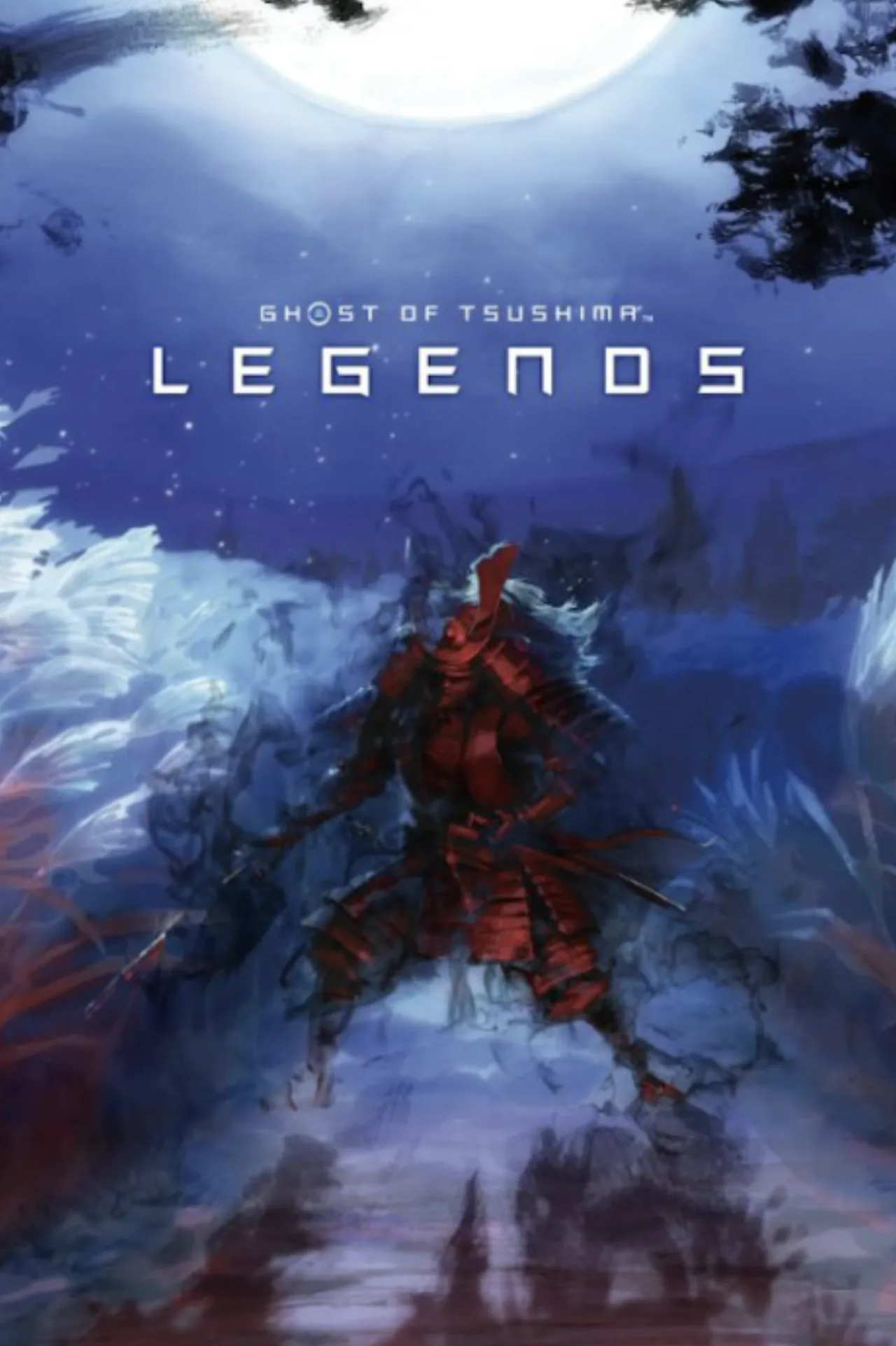 Cena do anime Ghost of Tsushima