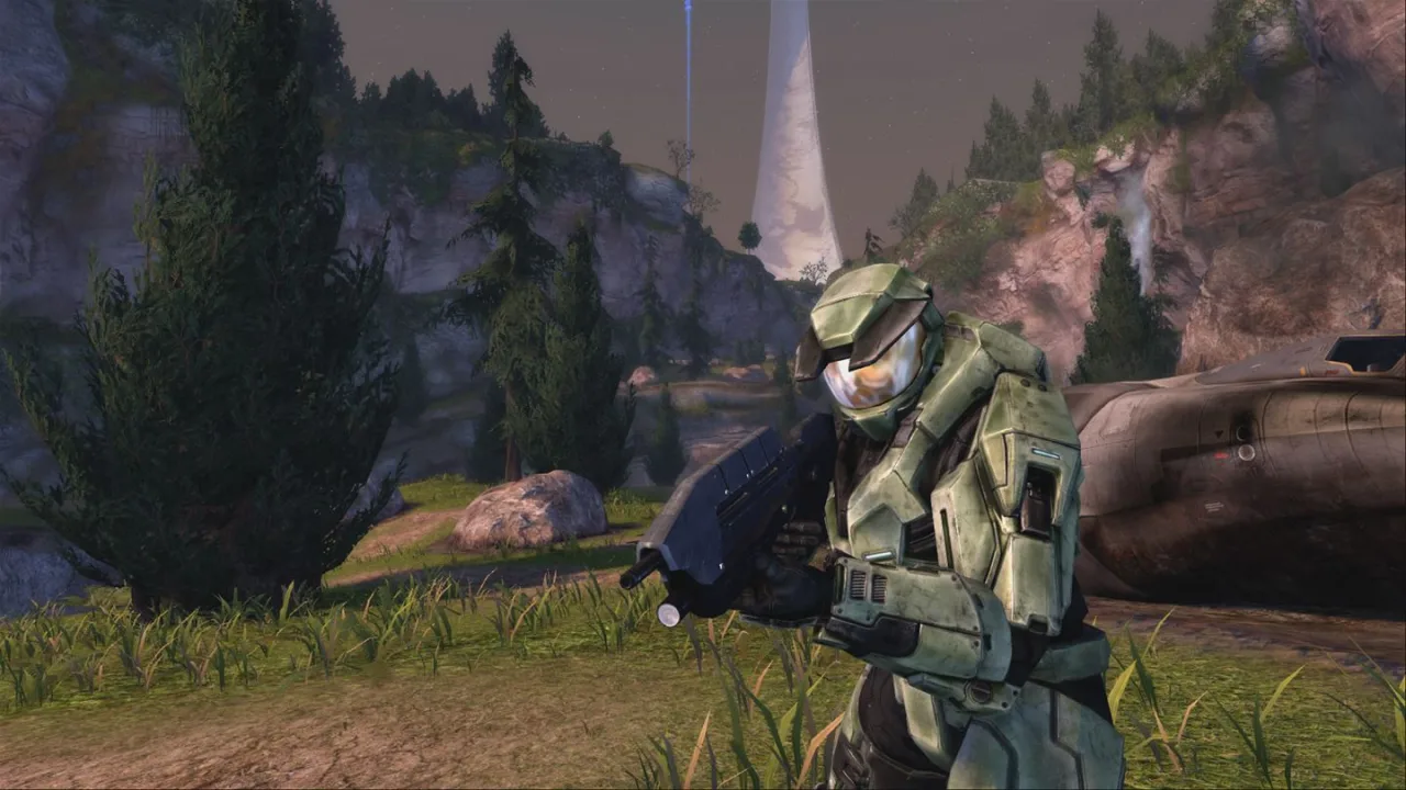 Cena do jogo Master Chief