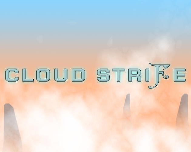 Cena do jogo Cloud Strife