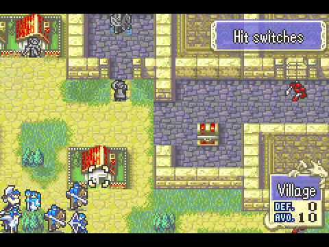 Cena do jogo Fire Emblem