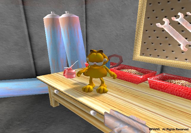 Cena do jogo Garfield