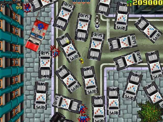 Cena do jogo Grand Theft Auto