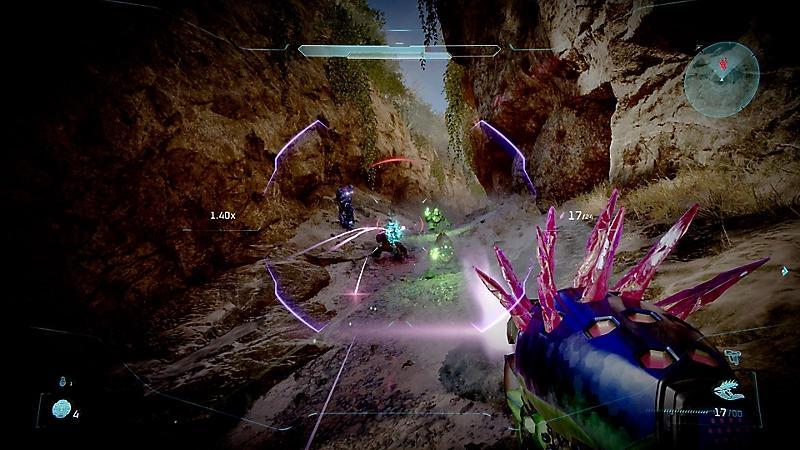 Cena do jogo Halo: Campaign Evolved