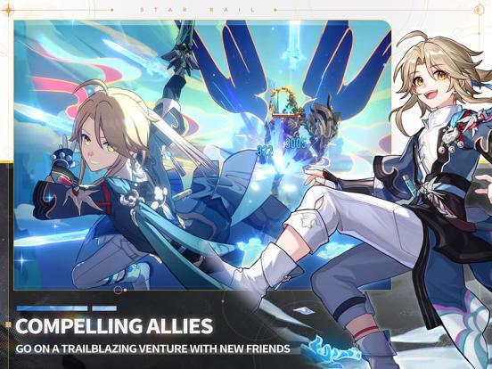Cena do jogo Honkai: Star Rail