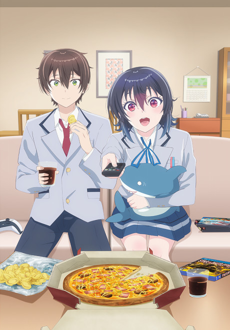 Imagem ilustrativa: I Made Friends With the Second Prettiest Girl in My Class: anime ganha trailer